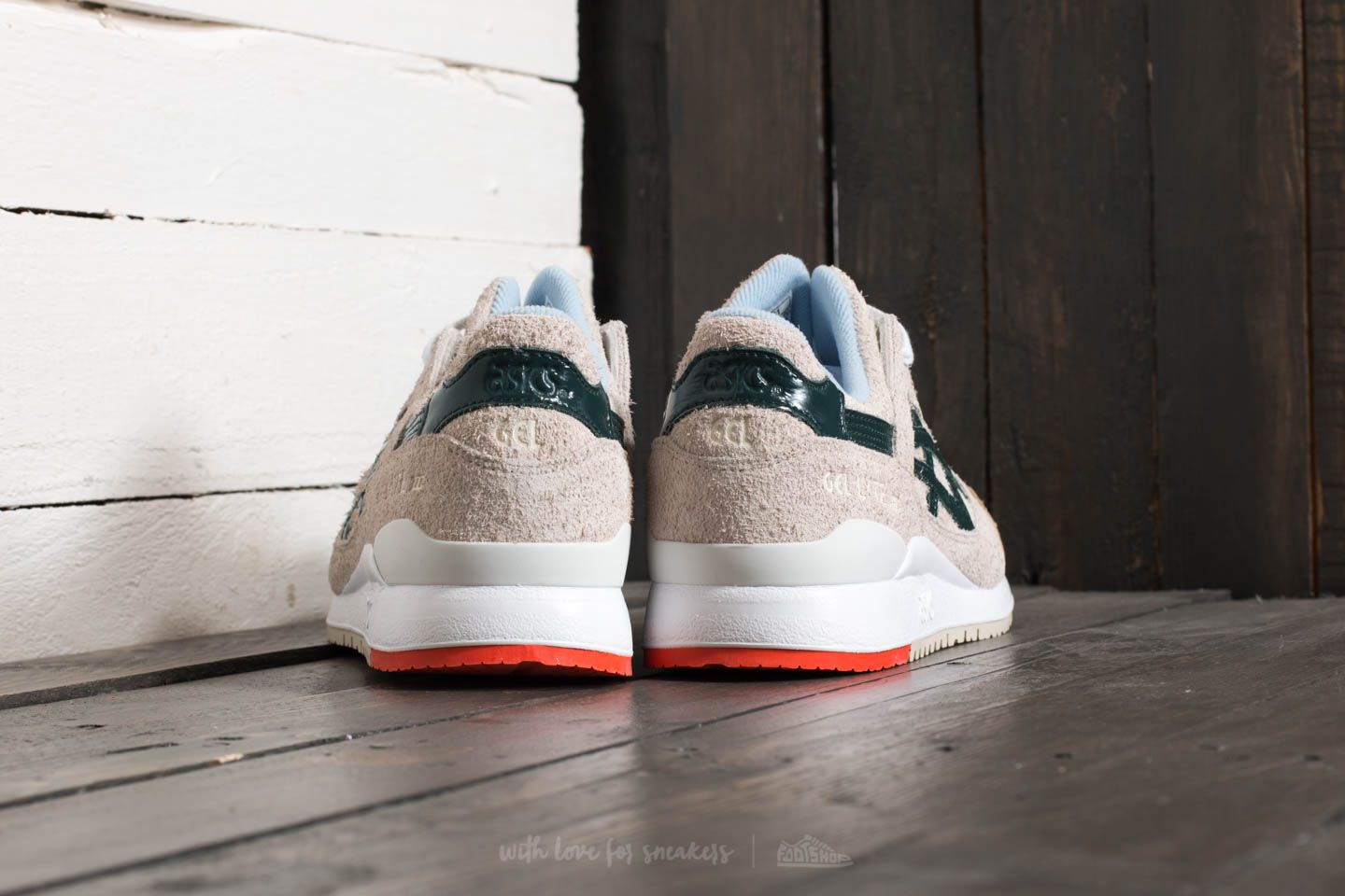 Men s shoes Asics Gel Lyte III Birch Hampton Green Footshop