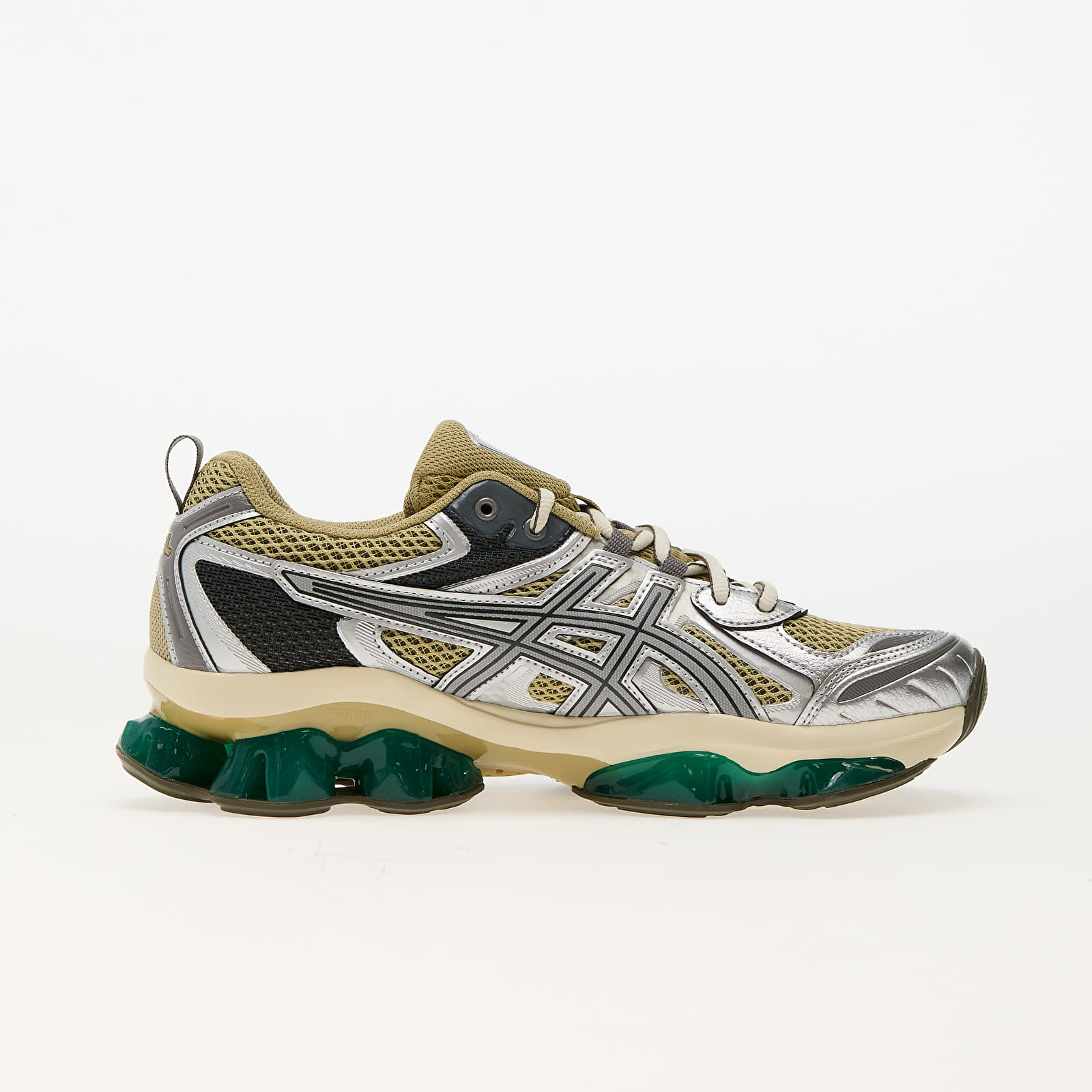 Herren Sneaker und Schuhe Asics Gel Quantum Kinetic Khaki Beige Pure Silver Footshop