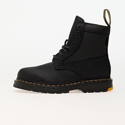 Dr. Martens 1460 Trinity Black Connection Wp & Black Coated Nylon