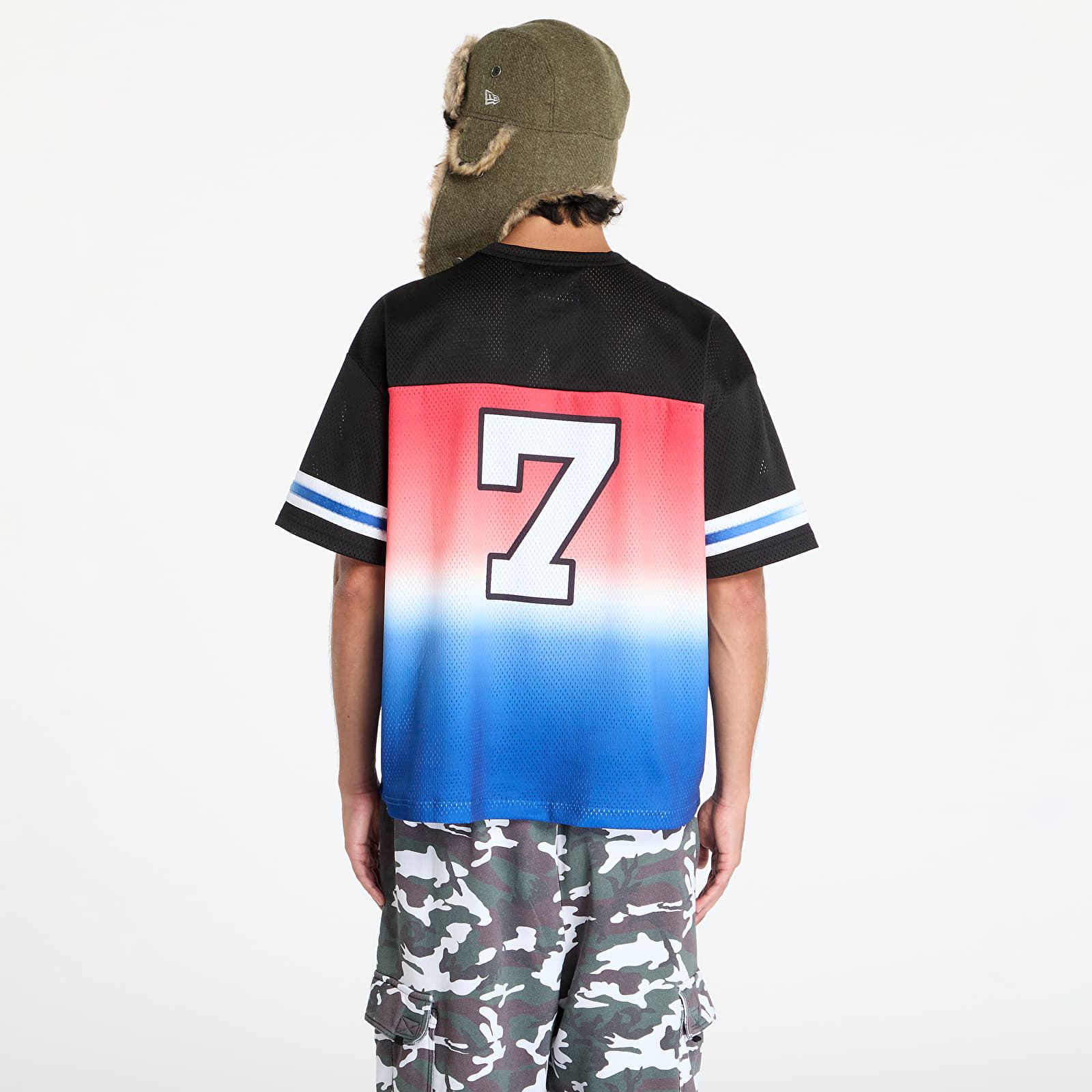 Jerseys Awake NY Mesh Football Jersey Black Multi