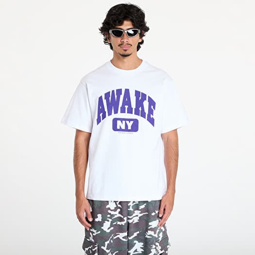 Awake NY Varsity Tee White