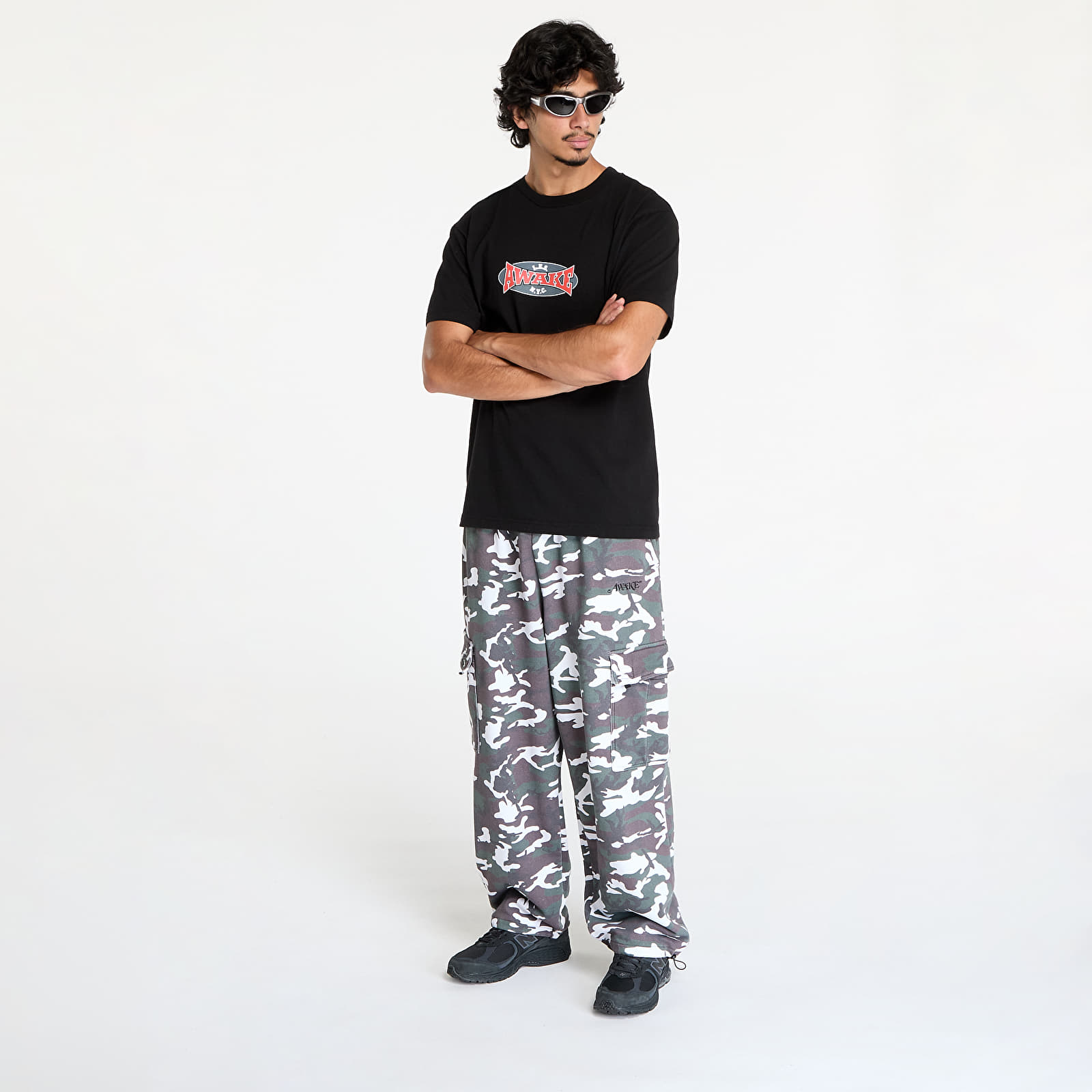 Meeste T-särgid Awake NY Les Ny Tee Black