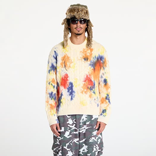 Villapaita Awake NY Applique Sweater Tie Dye