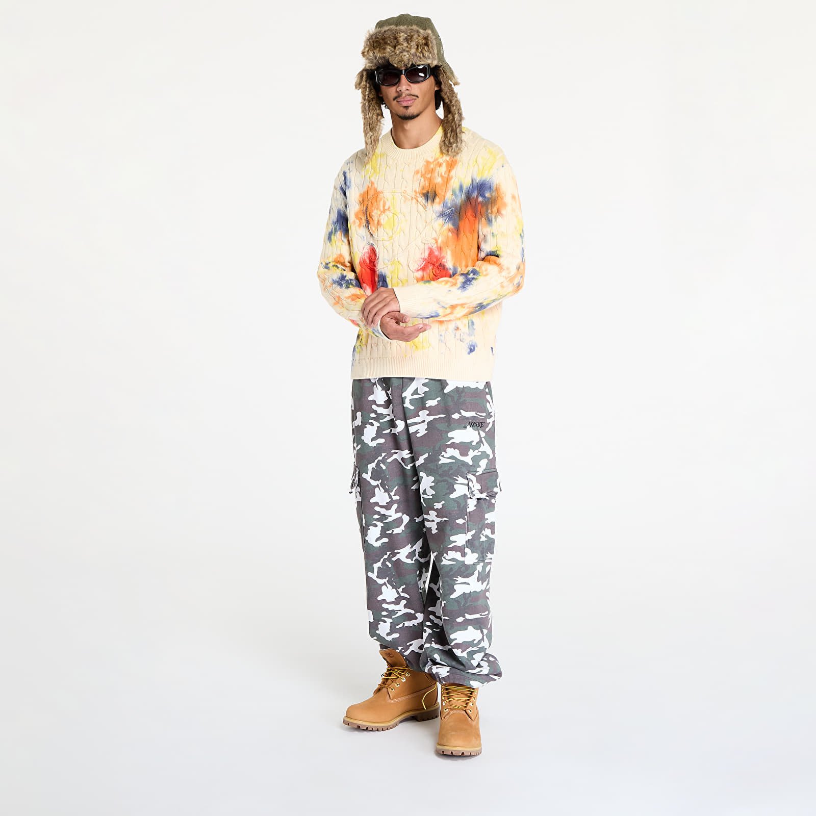 Sweaters Awake NY Applique Sweater Tie Dye