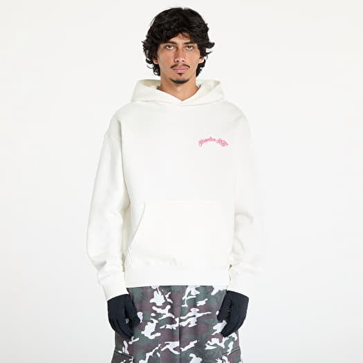 Awake NY Twill Logo Hoodie Cream