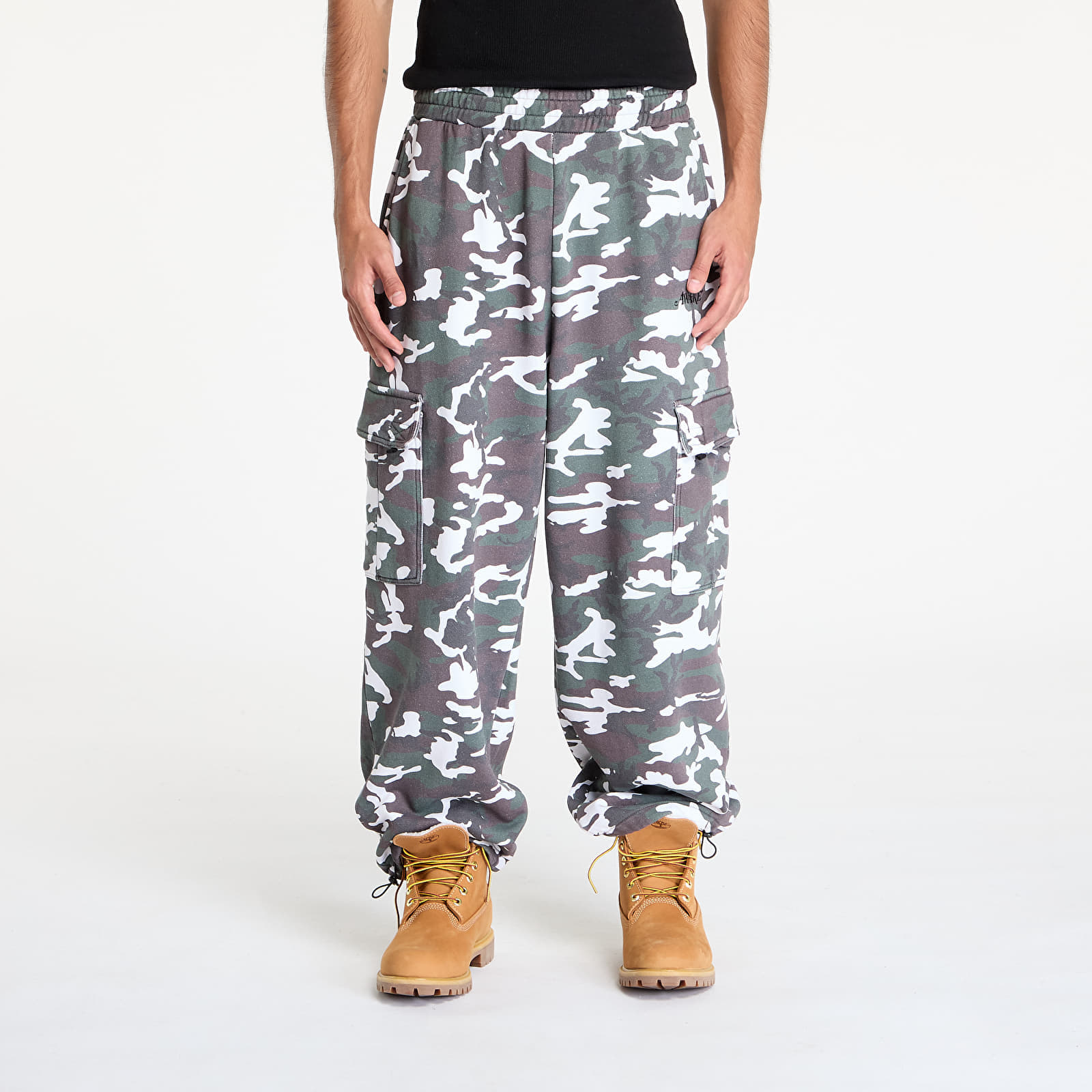 Spodnie Awake NY Cargo Sweatpant Green Camo XL