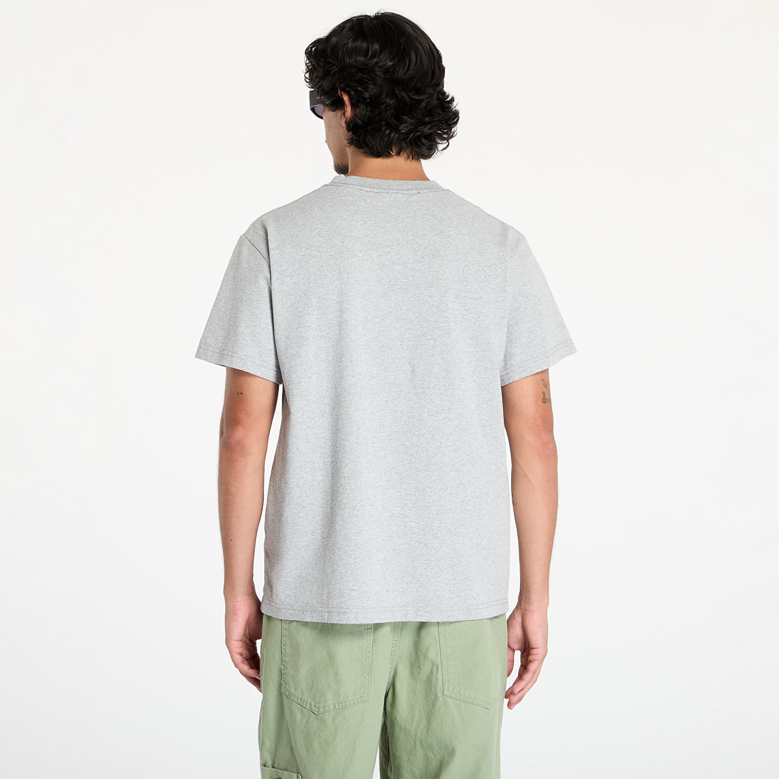 Männer T-Shirts Awake NY Flower Classic Tee Grey