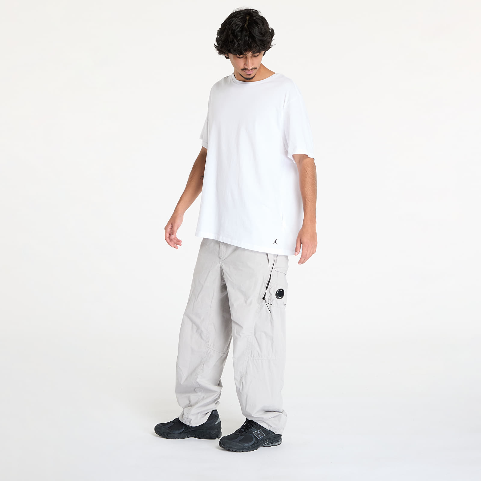Miesten T-paidat Jordan Flight Base Tee 2-Pack White
