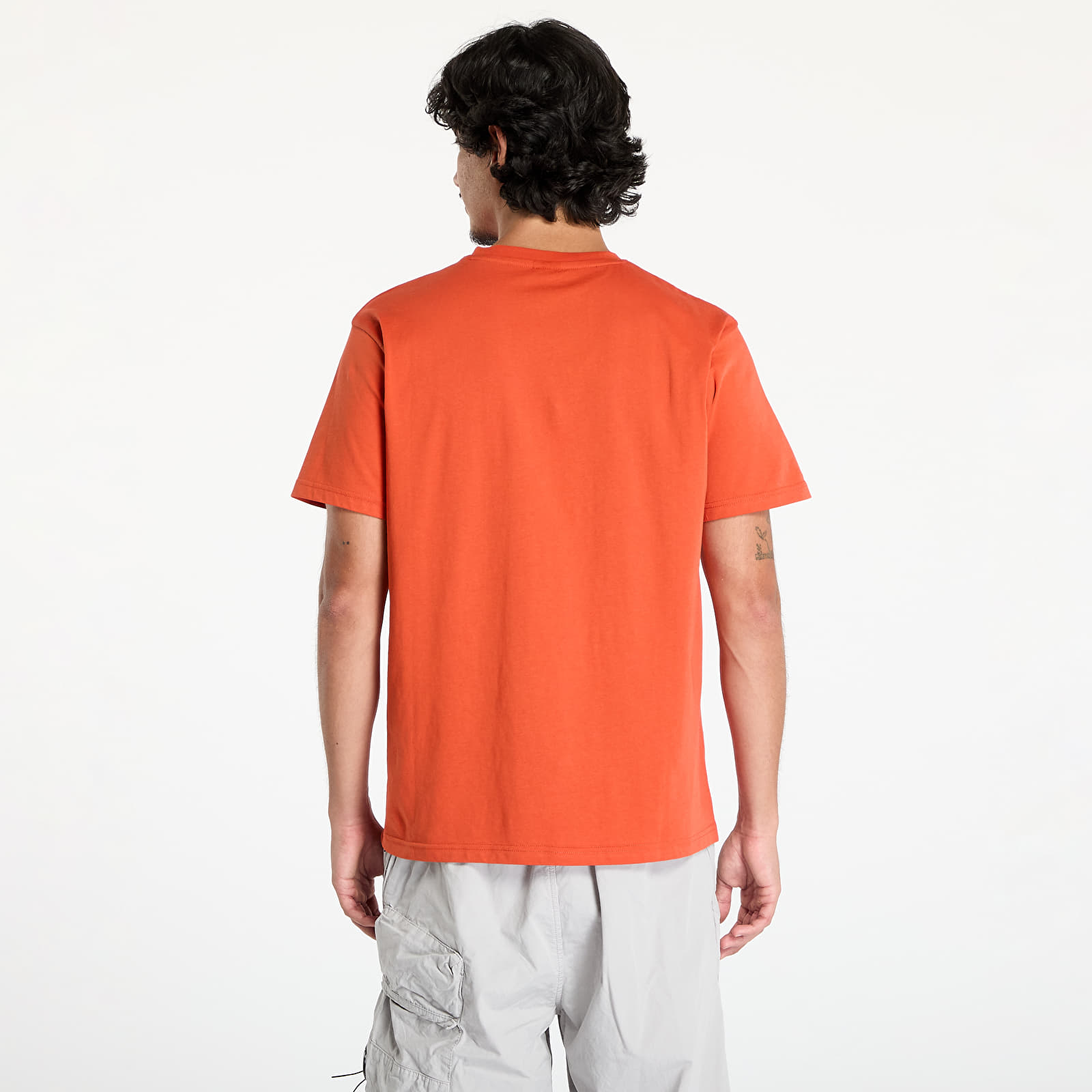 Männer T-Shirts Horsefeathers Mini Logo T-Shirt Orange Rust