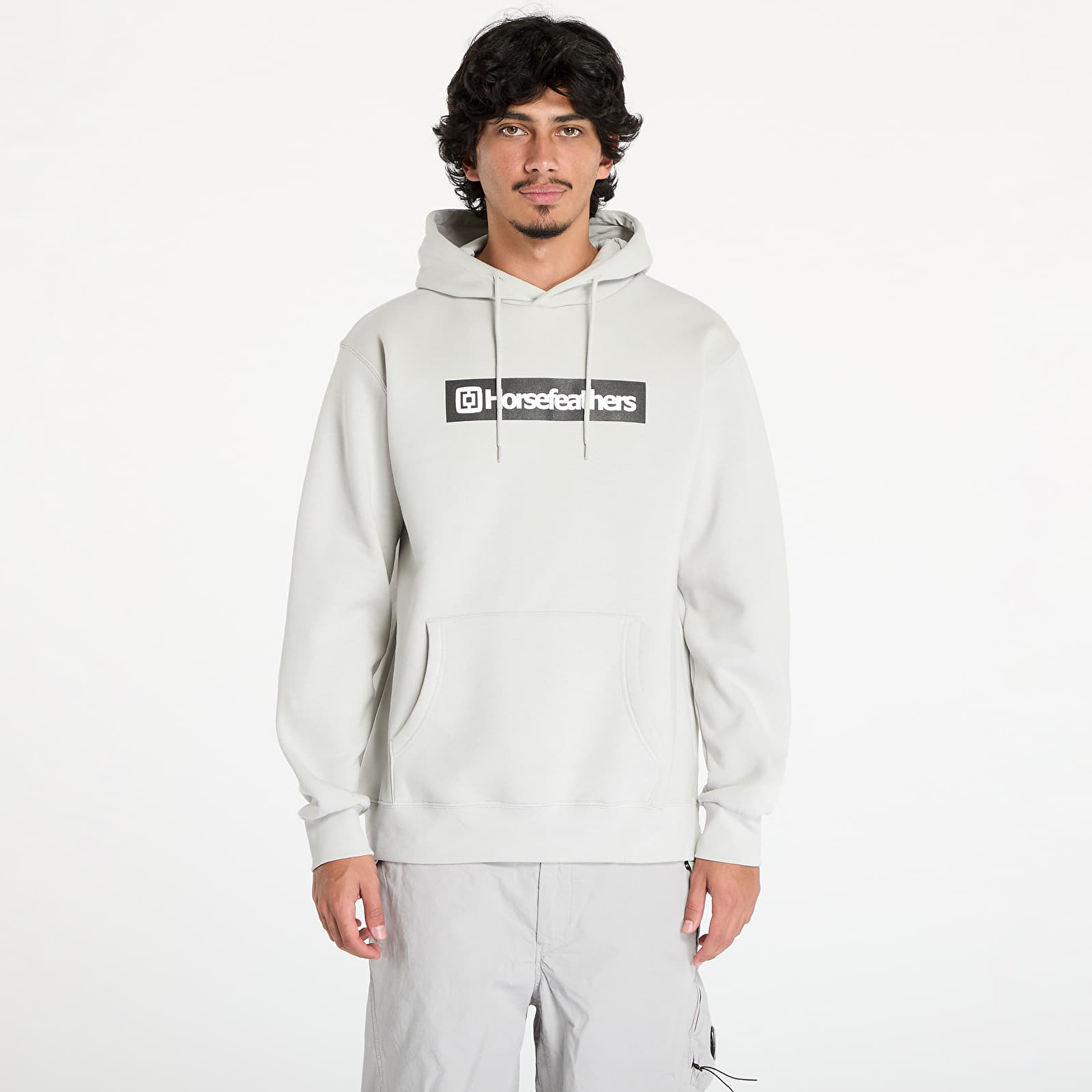 Pánské mikiny Horsefeathers Drown Sweatshirt Cement