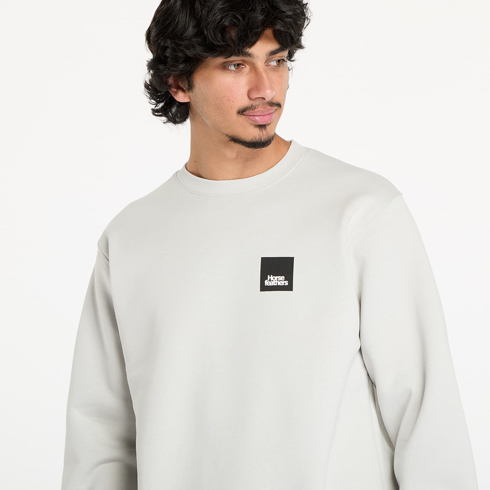 Hoodies für Männer Horsefeathers Dunk Sweatshirt Cement