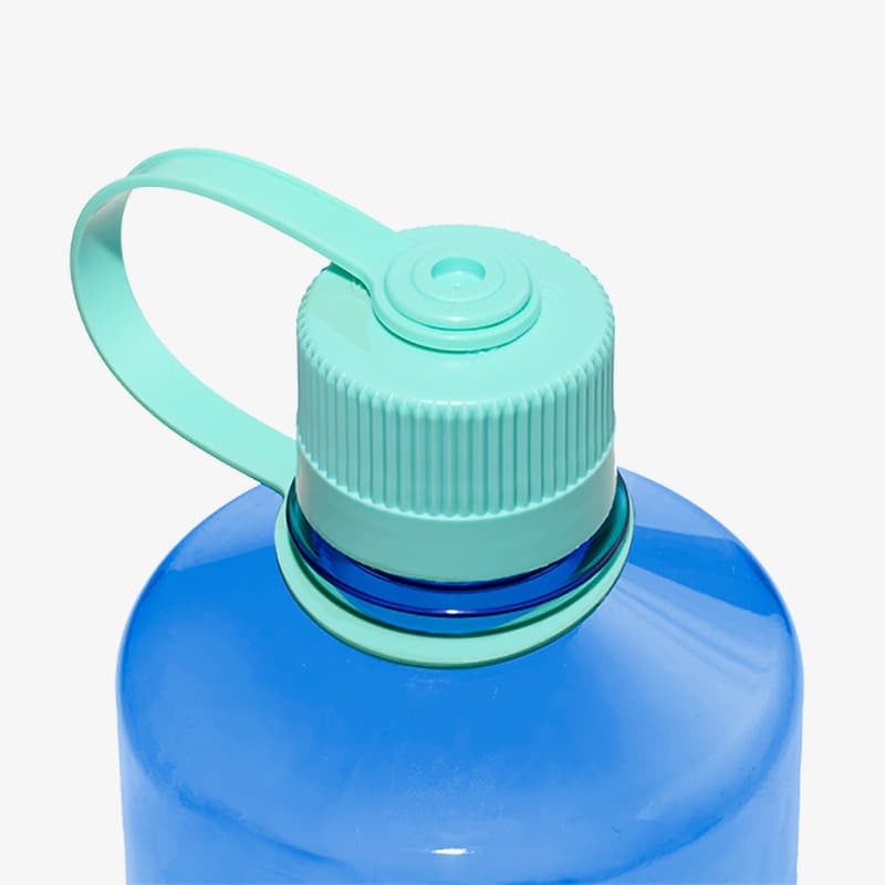 Sticle de băut Nalgene 1000ml Narrow Mouth Sustain Water Bottle Cornflower Blue