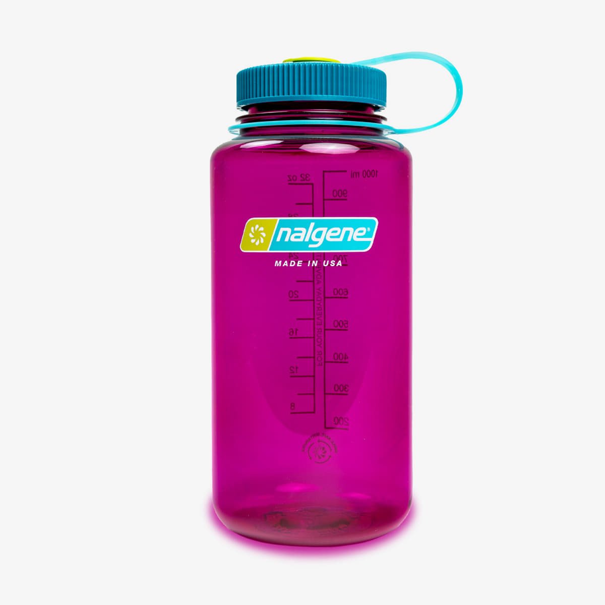 Fľaše na pitie Nalgene Wide-Mouth 1000ml Sustain Bottle Eggplant