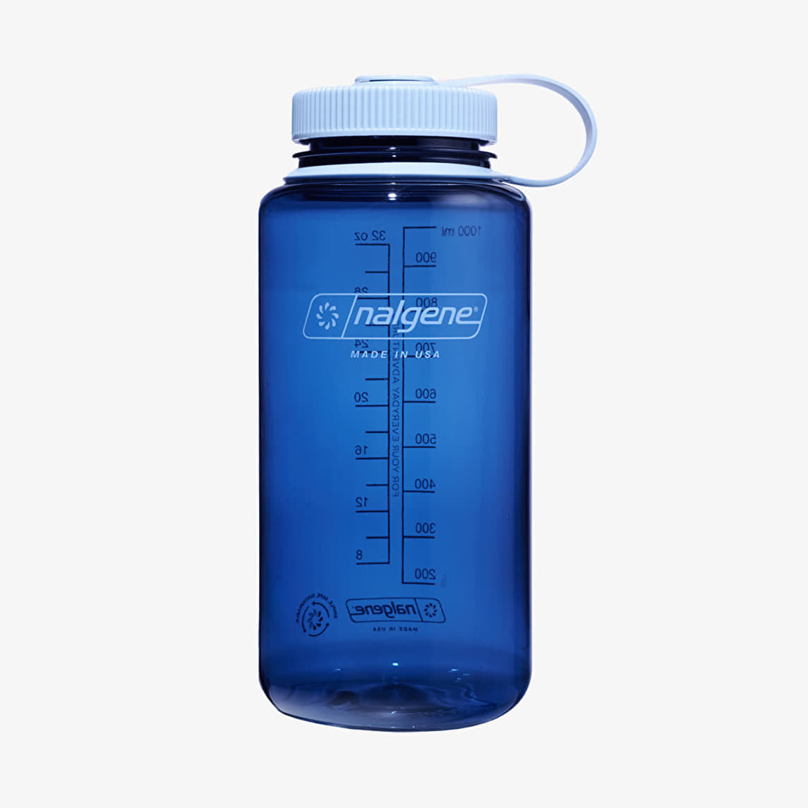 Nalgene 1000ml Wide Mouth Sustain Water Bottle Indigo