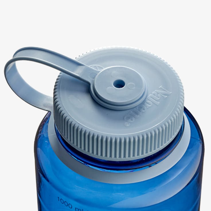Trinkflaschen Nalgene 1000ml Wide Mouth Sustain Water Bottle Indigo