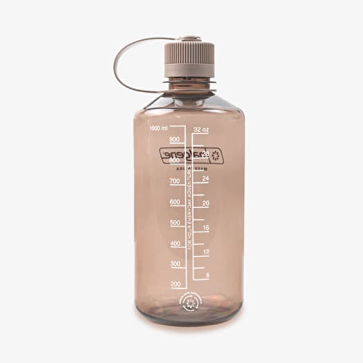 Nalgene 1000ml Narrow Mouth Sustain Water Bottle Mocha