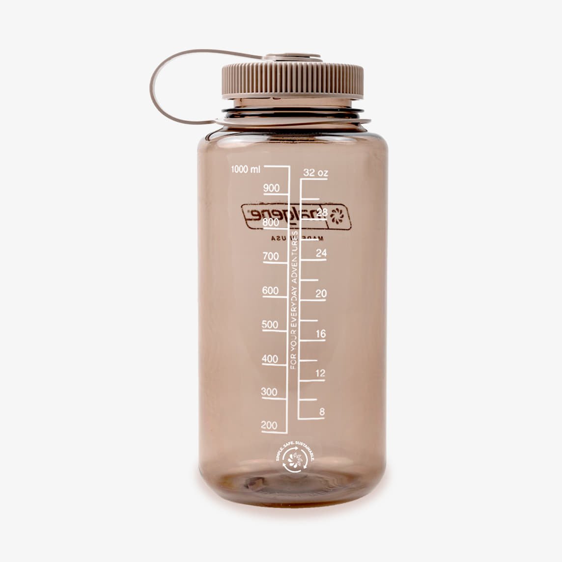 Ivópalackok Nalgene 1000ml Wide Mouth Sustain Water Bottle Mocha