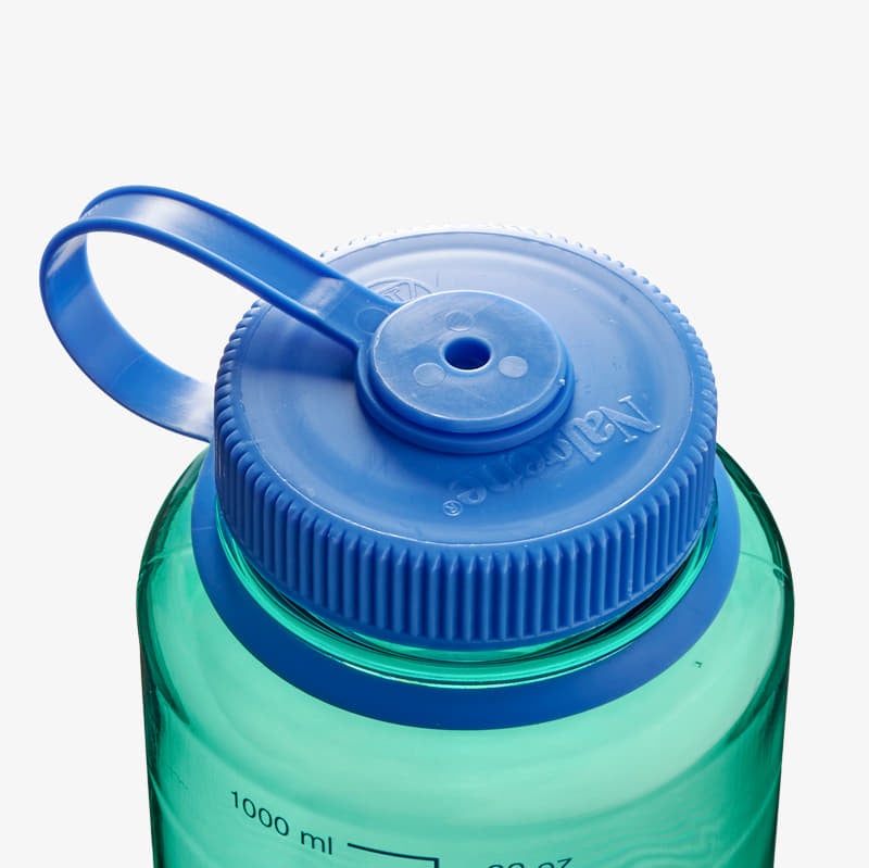 Trinkflaschen Nalgene 1000ml Wide Mouth Sustain Water Bottle Pastel Green