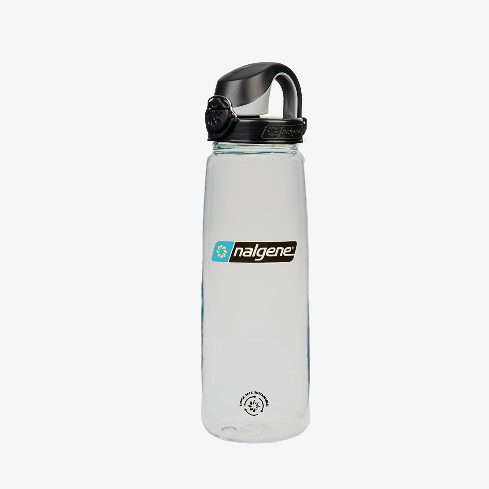 Sticle de băut Nalgene 650ml On-The-Fly Sustain Bottle Clear/ Black