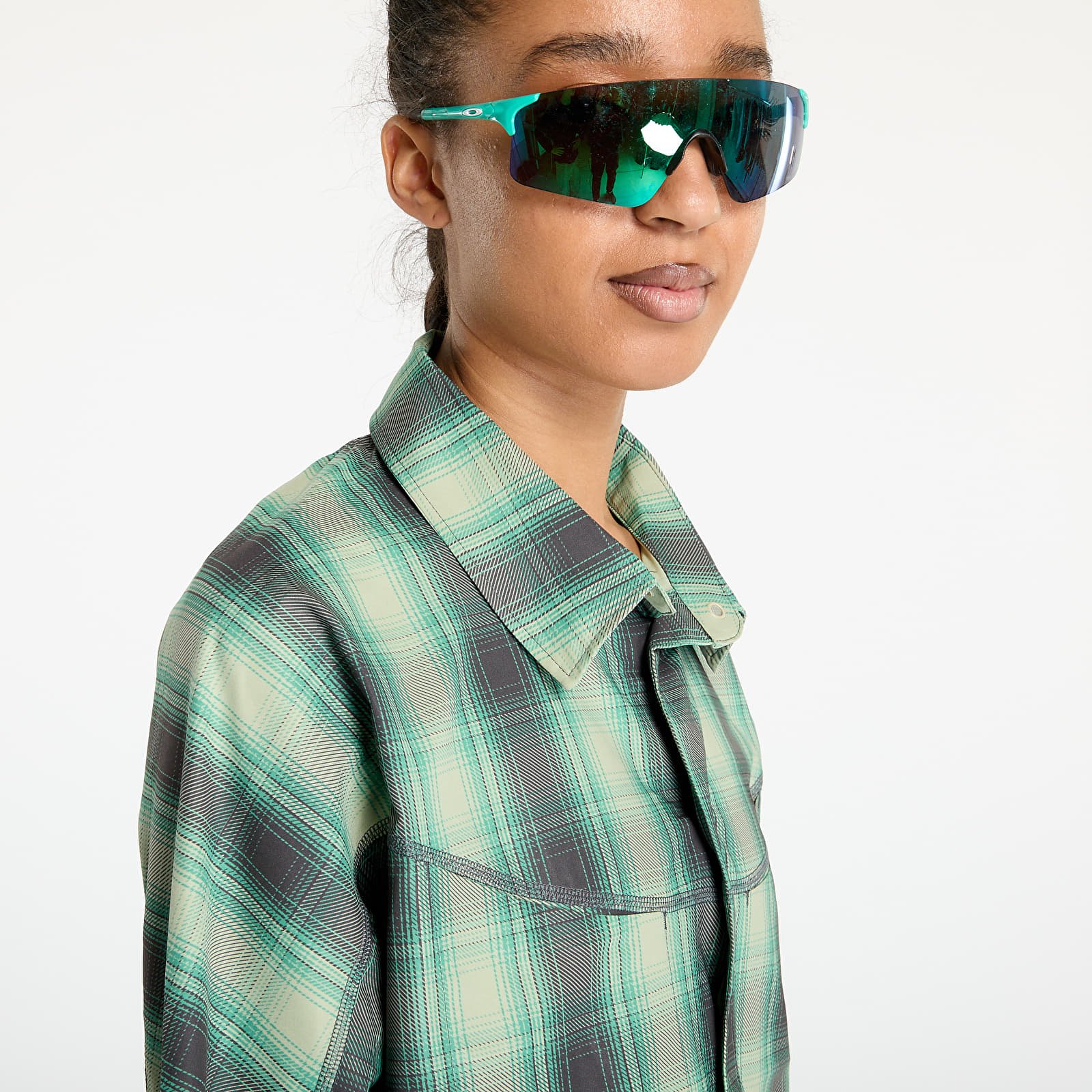 Shirts Satisfy PeaceShell River Shirt UNISEX Check Green