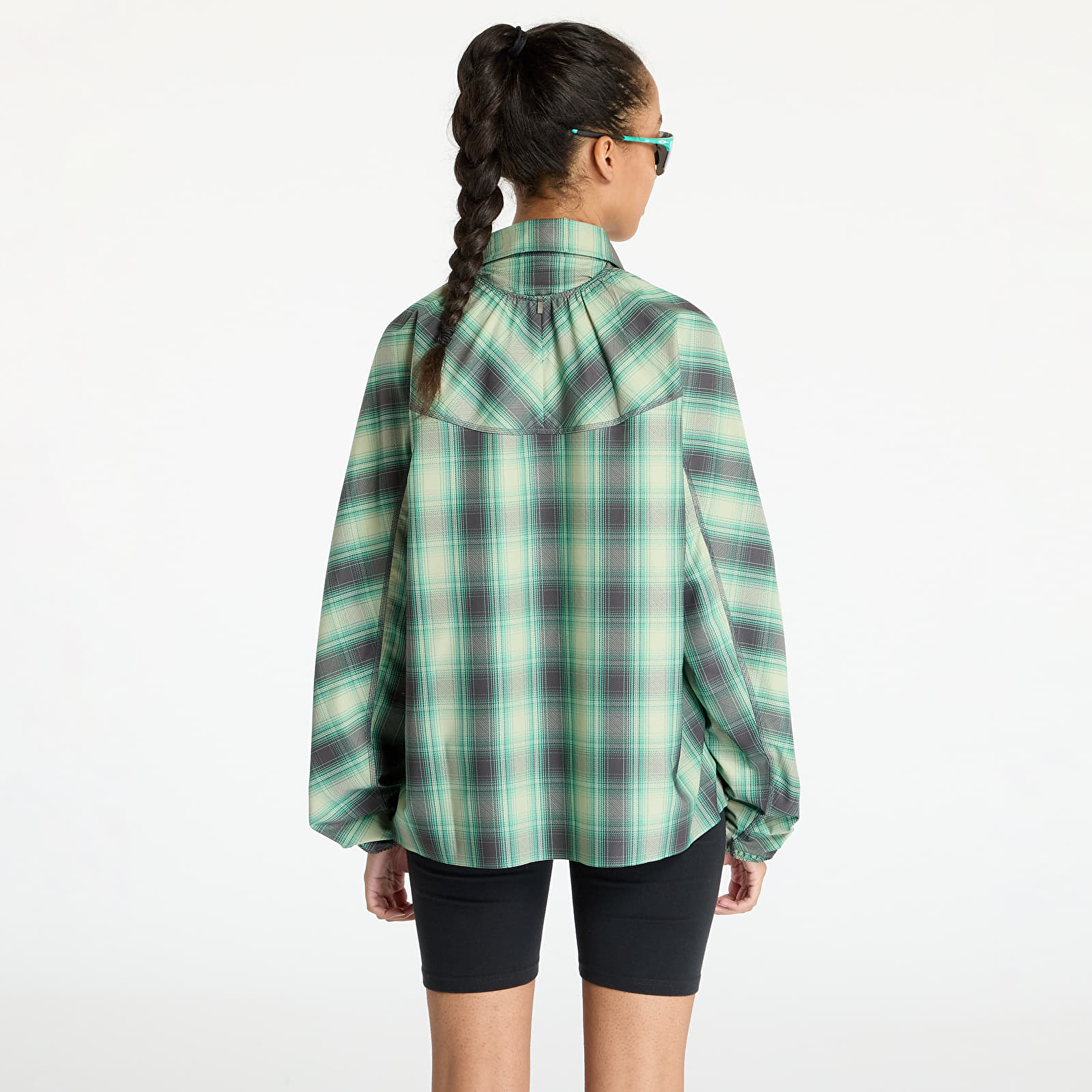 Shirts Satisfy PeaceShell River Shirt UNISEX Check Green