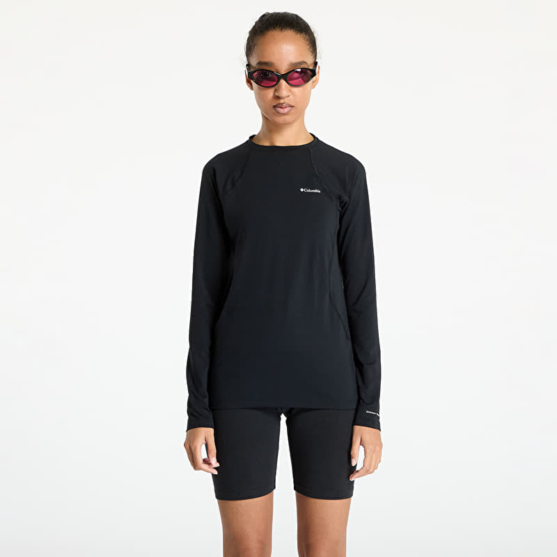 T-shirt Columbia Midweight Stretch Long Sleeve Top Black