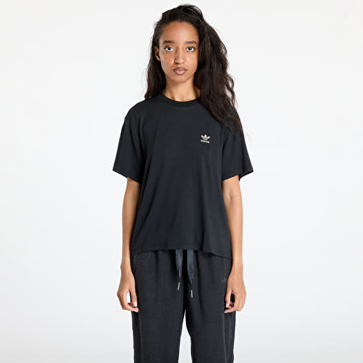 Tričko adidas Leopard Trefoil Infill Tee Black