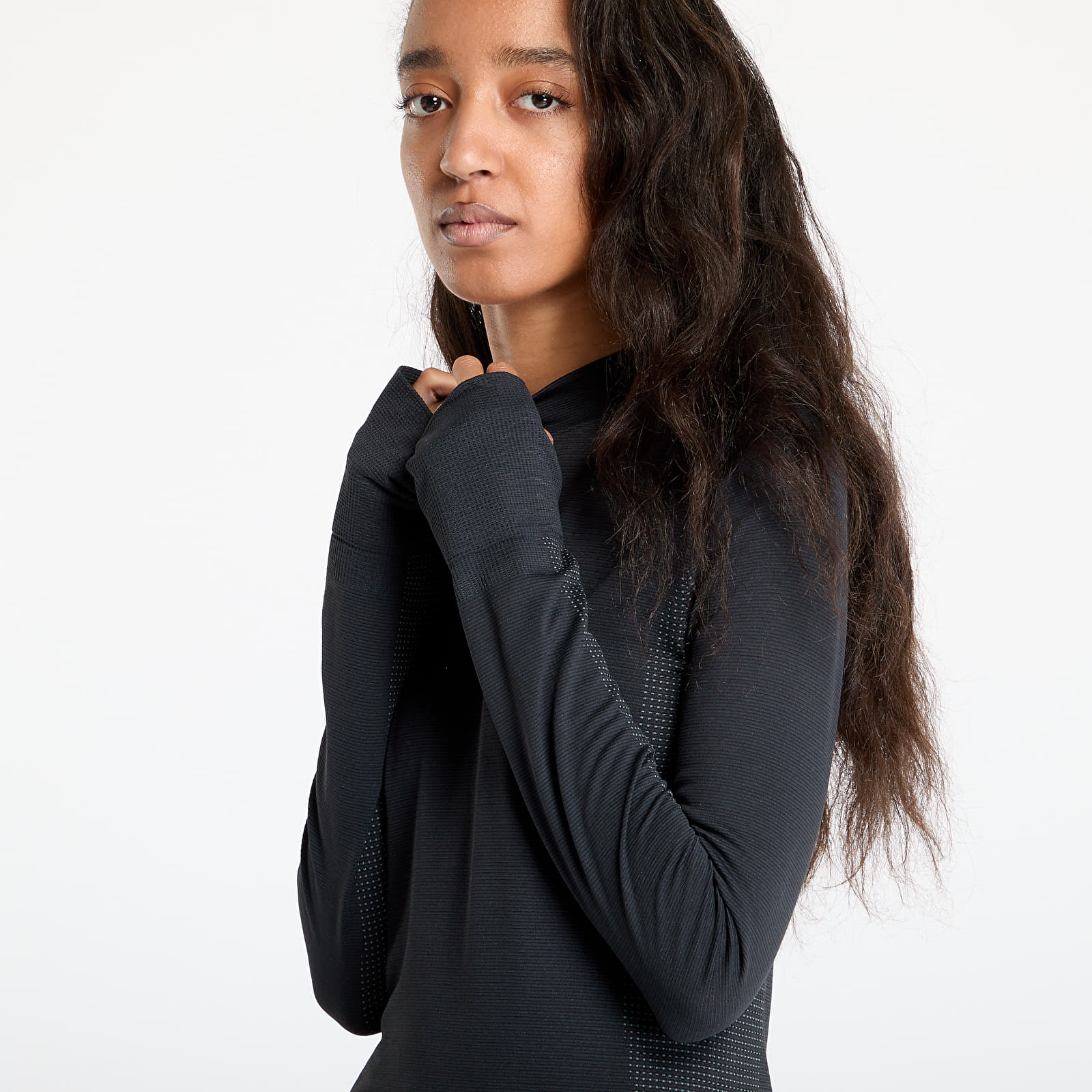 Pólók Nike ACG "Delta River" Women's Dri-FIT ADV Base Layer Long-Sleeve Top Black/ Cool Grey