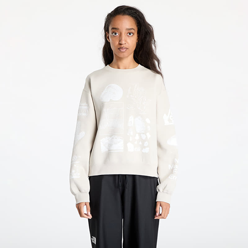 Суитшърт Nike ACG "Tuff Fleece" Women's Therma-FIT Repel Crew-Neck Sweatshirt Lt Orewood Brn/ Summit White