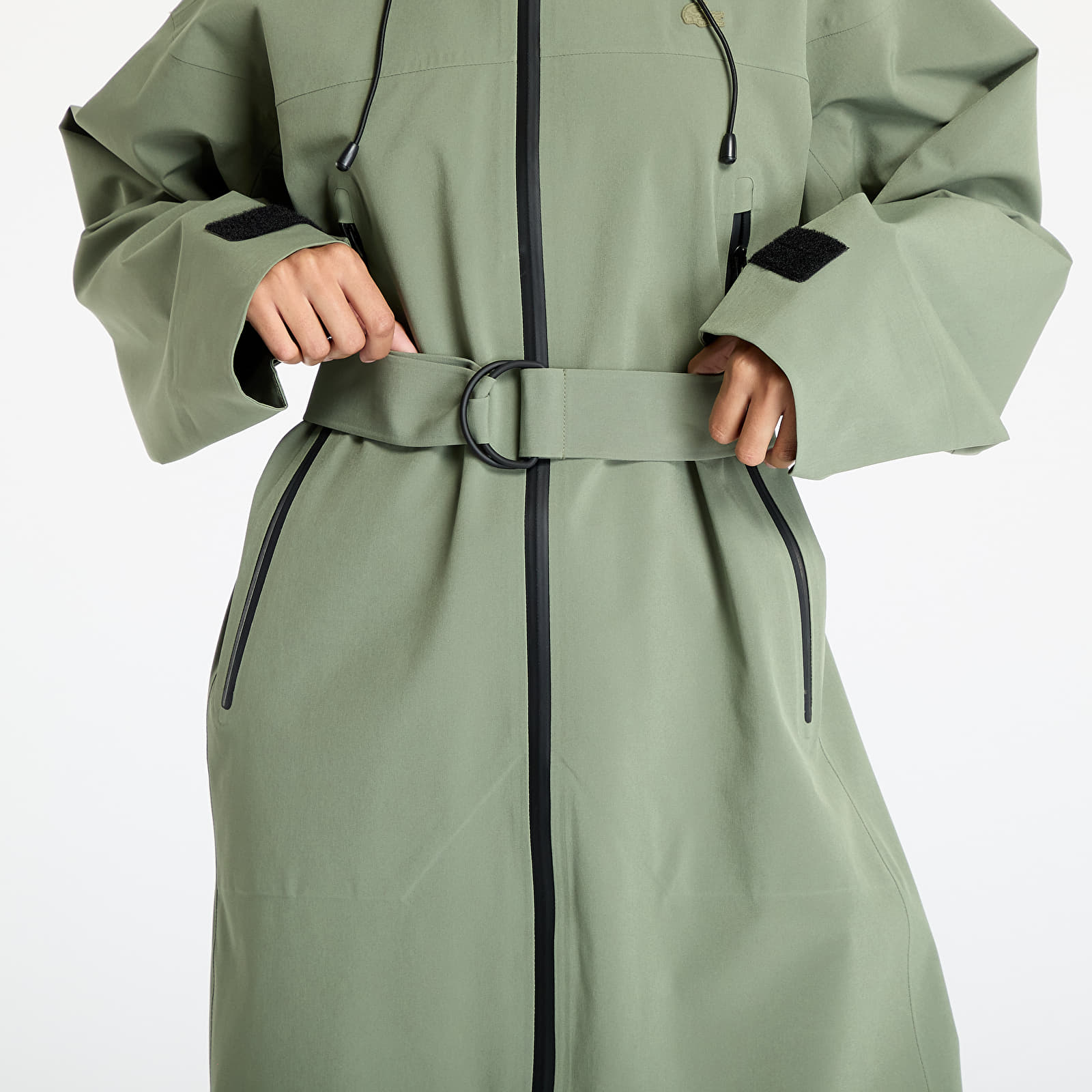 Dámské bundy LACOSTE Parkas & Blousons Khaki