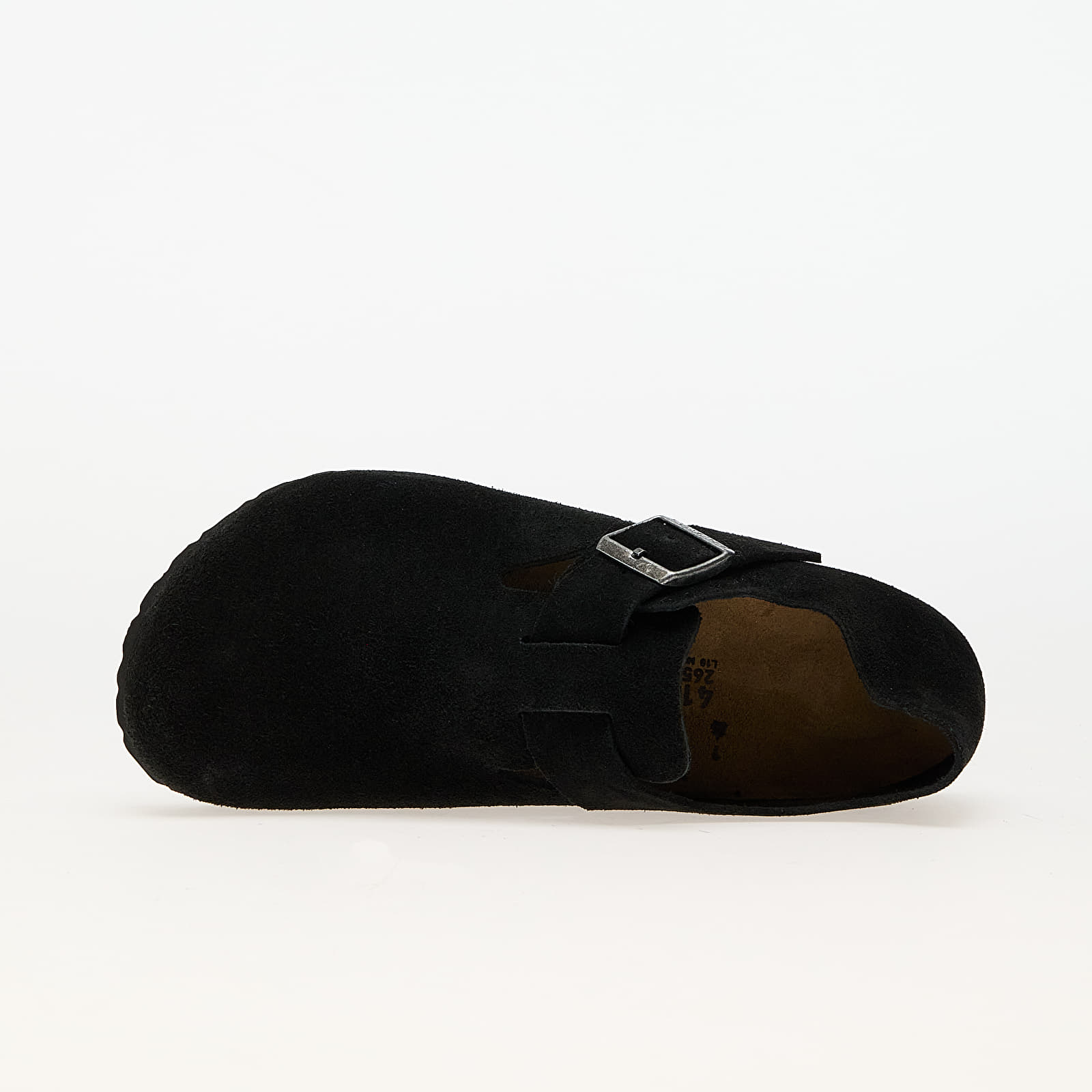 Férfi cipők Birkenstock London Suede Leather Black