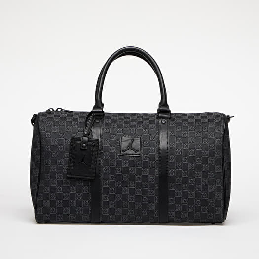 JORDAN BRAND MONOGRAM DUFFLE BAG BLACK 黒 Black Jordan Monogram Duffle Bag - JD Sports Global