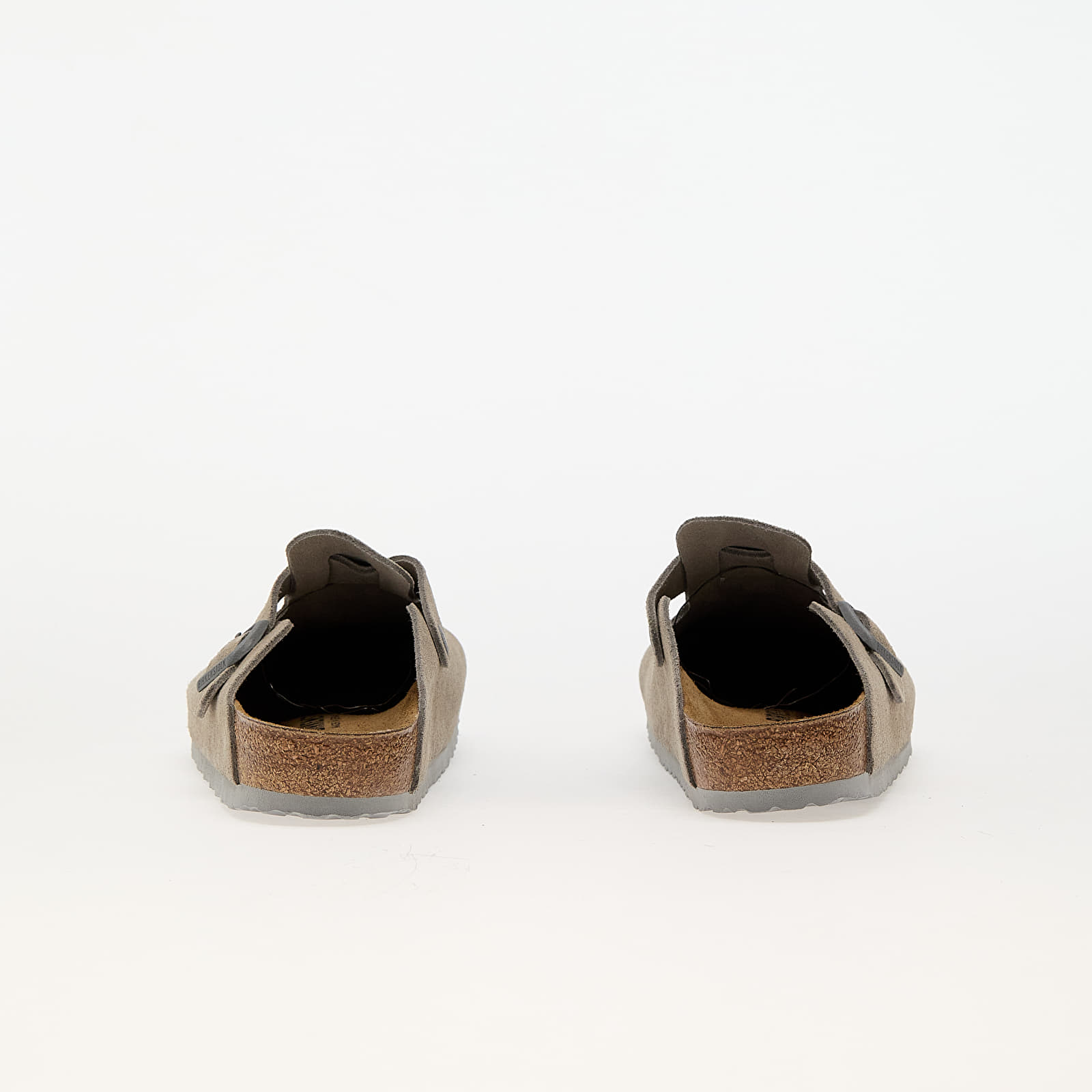 Női cipők Birkenstock Boston Suede Leather Stone Coin
