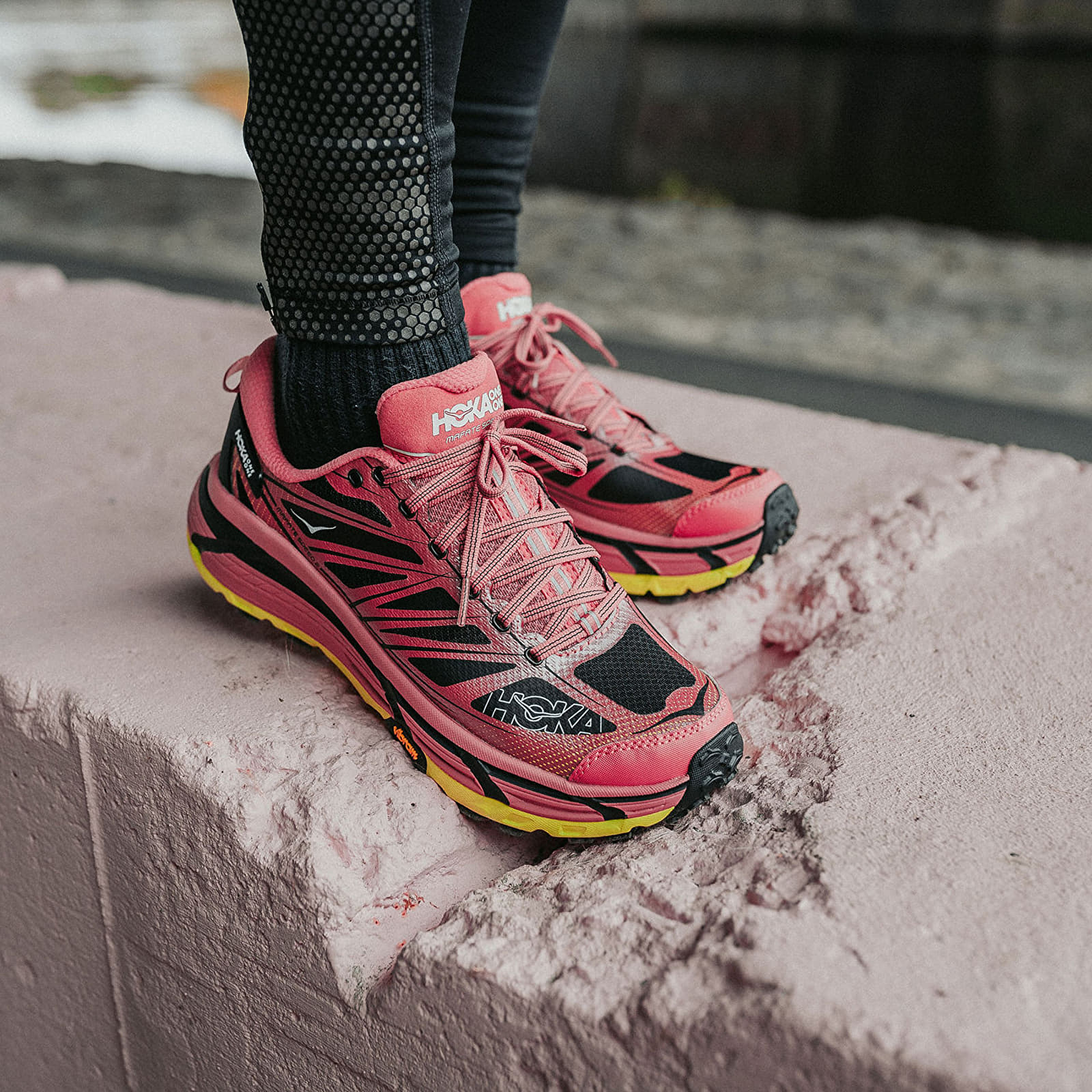 Férfi cipők Hoka® U Mafate Speed 2 Clay/ Black