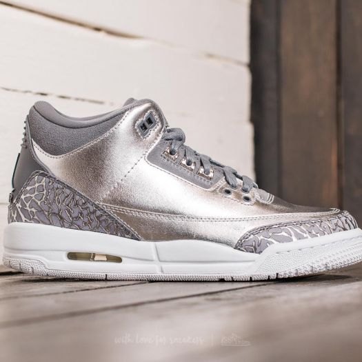 Jordan 3 metallic new arrivals silver