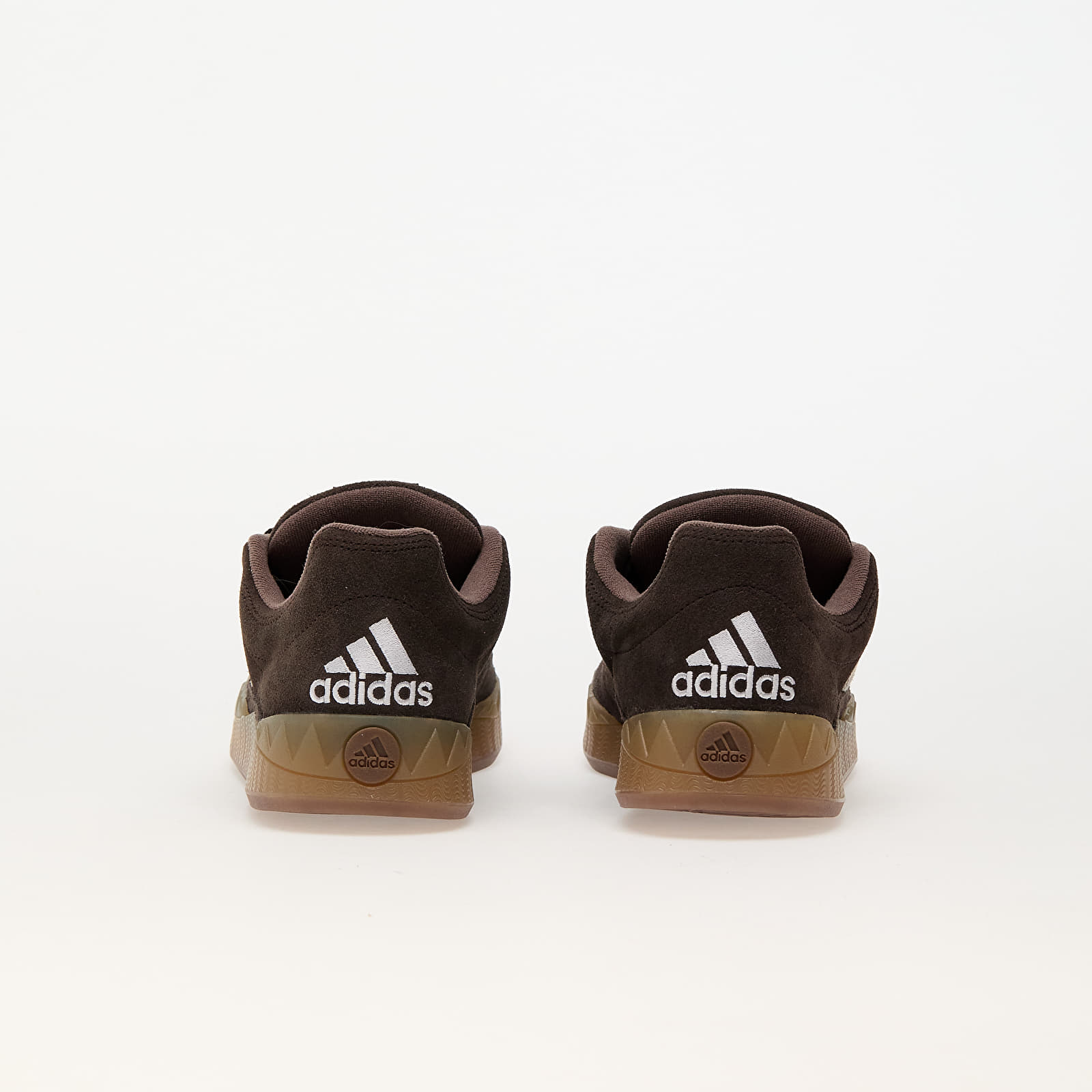 Men's shoes adidas Adimatic Dark Brown/ Ftw White/ Earth Strata