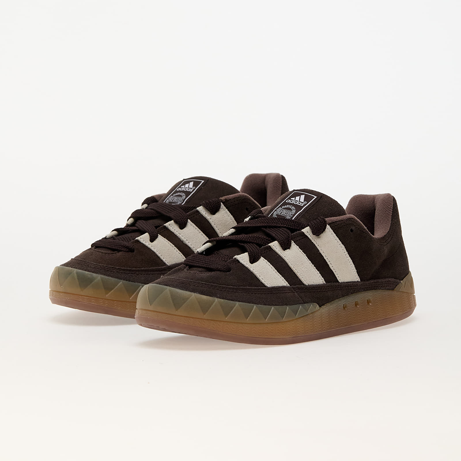 Încălțăminte și sneakerși pentru bărbați adidas Adimatic Dark Brown/ Ftw White/ Earth Strata