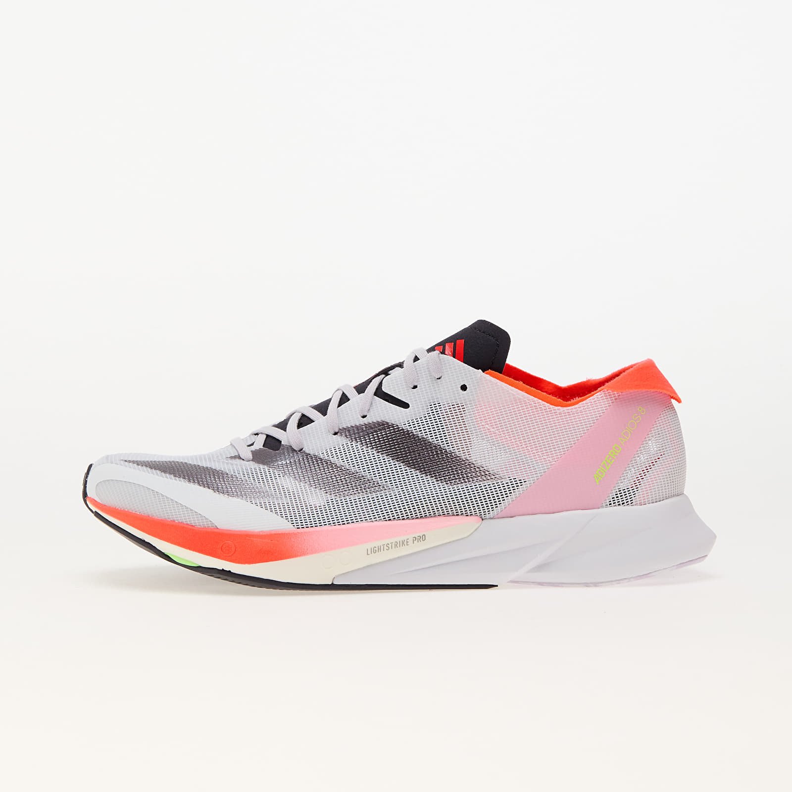 Männer adidas Adizero Adios 8 M Ftwr White/ Aurora Met./ Solar Red