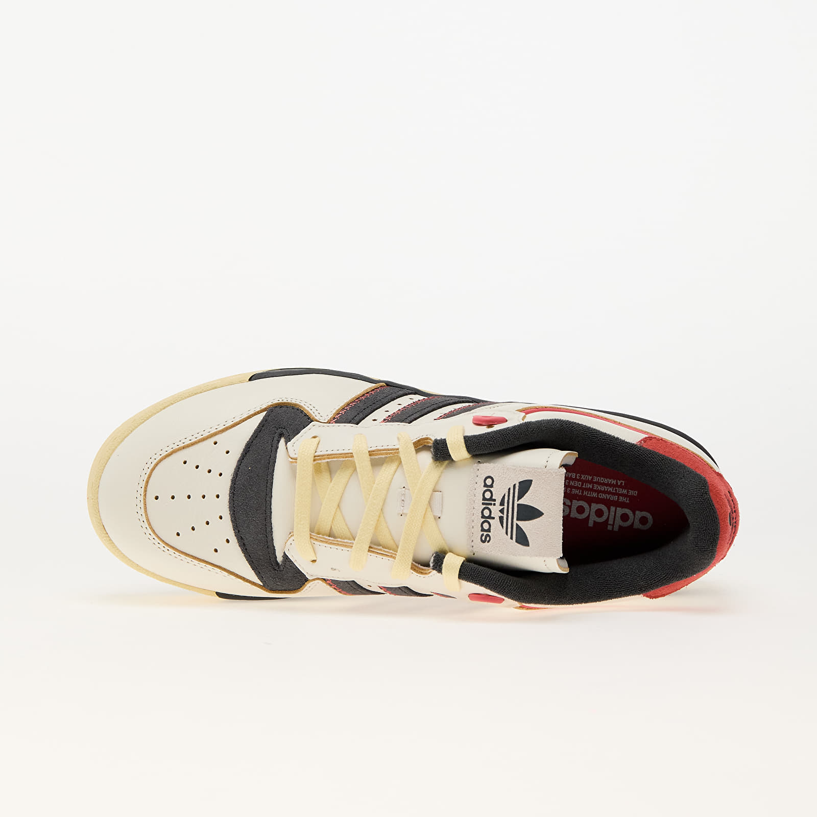Men's shoes adidas Rivalry 86 Low Cloud White/ Carbon/ Easy Yellow