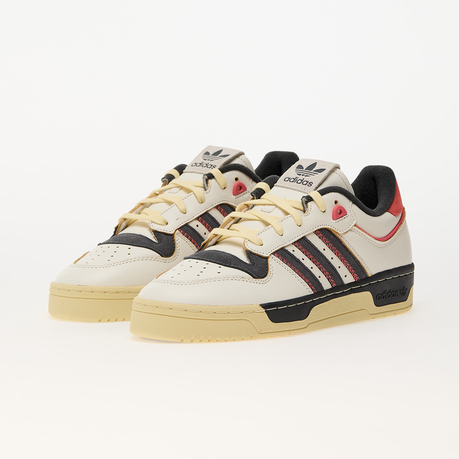 Men's shoes adidas Rivalry 86 Low Cloud White/ Carbon/ Easy Yellow