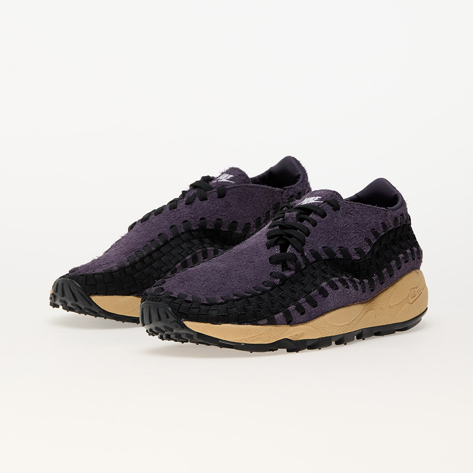 Frauen Nike W Air Footscape Woven Dark Raisin/ White-Black-Sesame