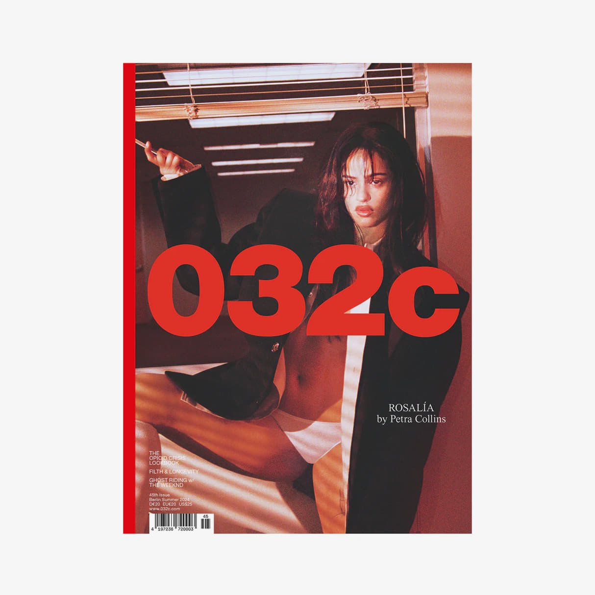 Andet tilbehør 032C 45th Issue “The Opioid Crisis Lookbook” Berlin Summer 2024