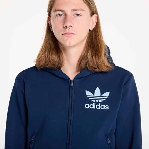 Sweats a capuche homme adidas x Wales Bonner Track Hoodie Collegiate Navy Footshop