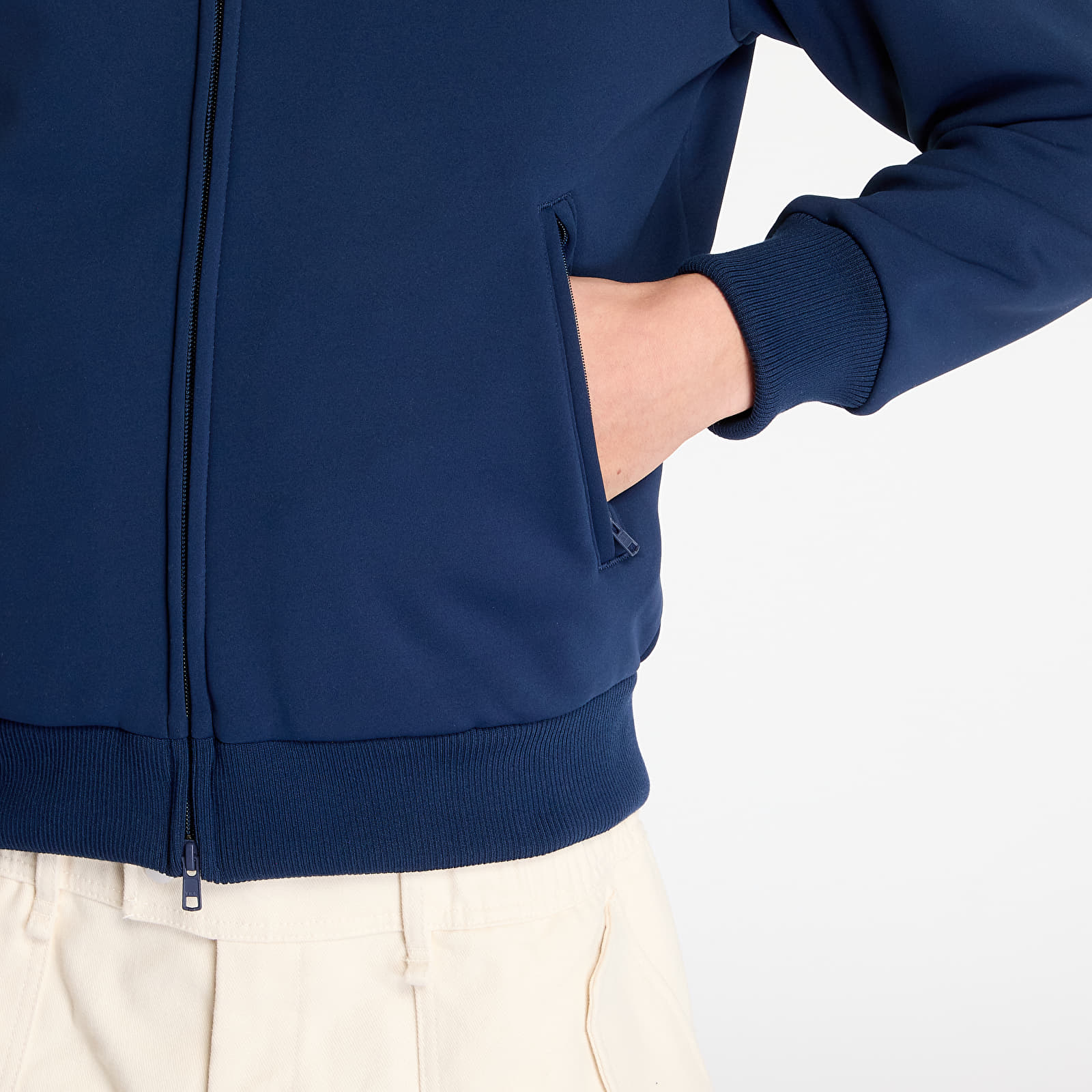 Bluzy z kapturem adidas x Wales Bonner Track Hoodie Collegiate Navy