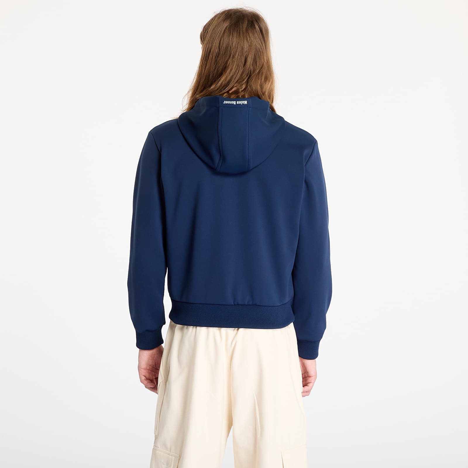 Bluzy z kapturem adidas x Wales Bonner Track Hoodie Collegiate Navy