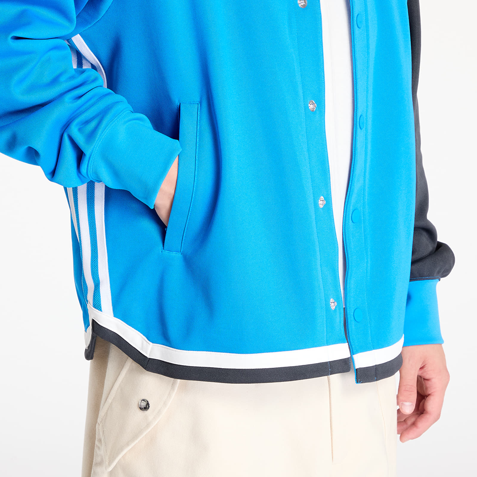 Men's jackets adidas x Clot W Jacket Brave Blue