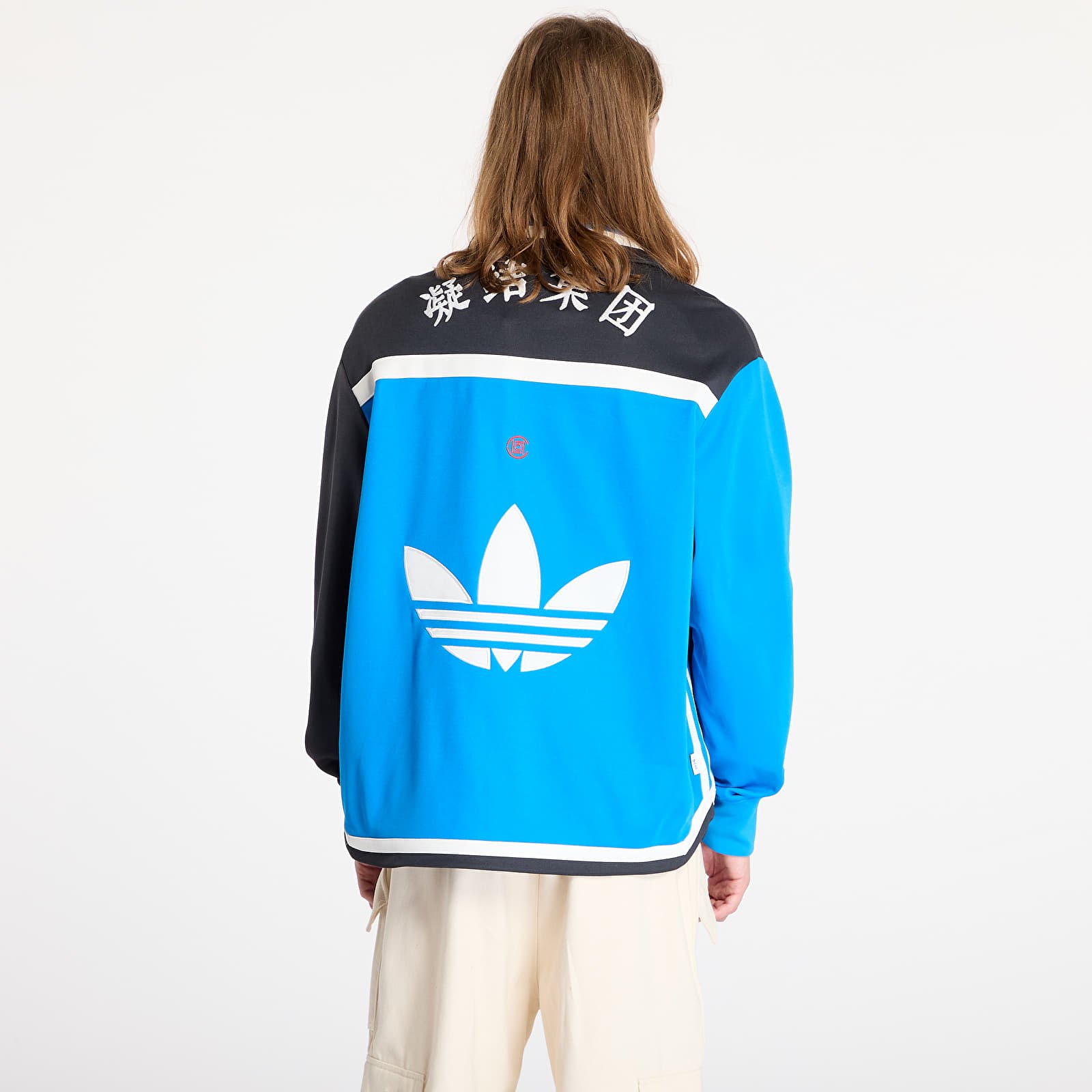 Men's jackets adidas x Clot W Jacket Brave Blue