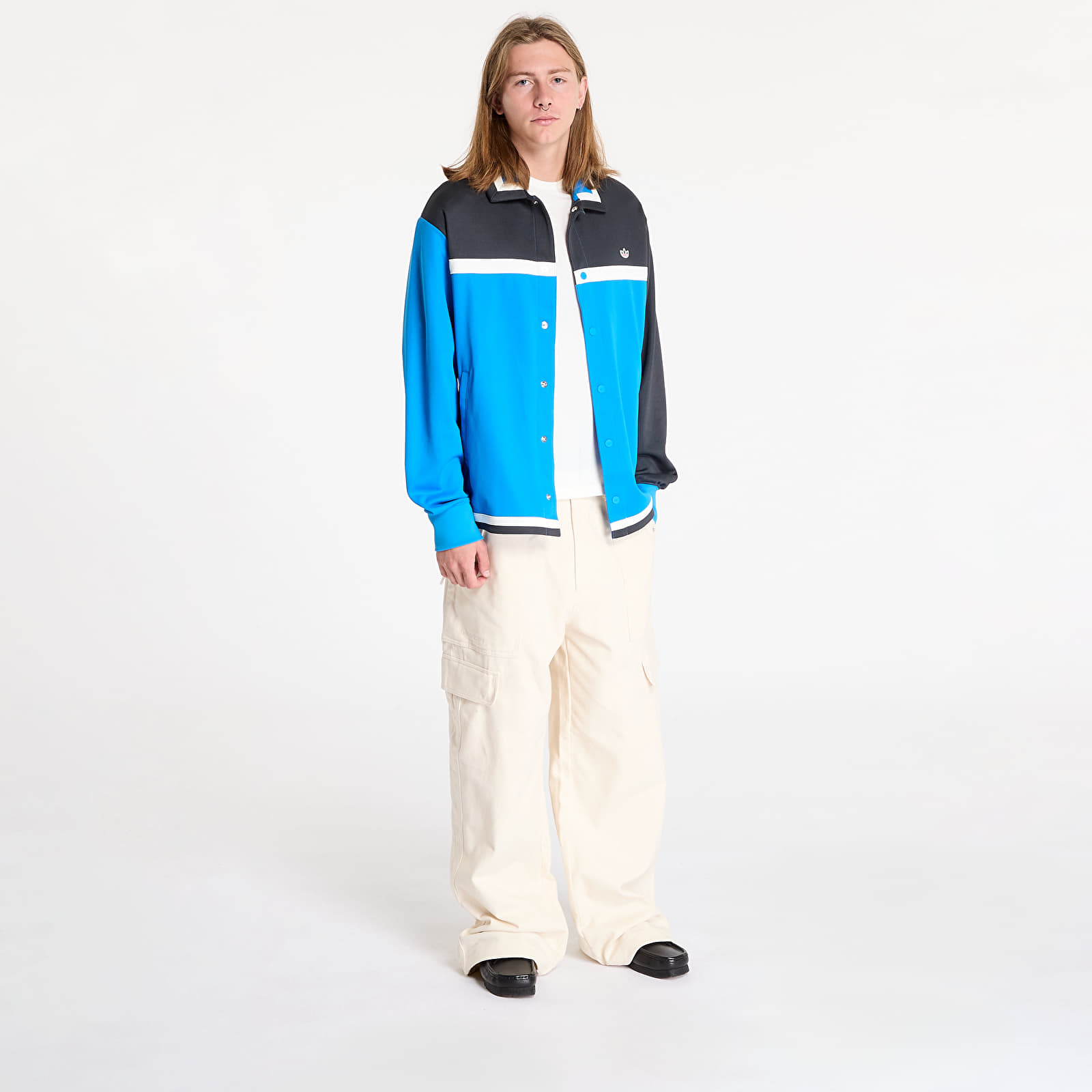 Men's jackets adidas x Clot W Jacket Brave Blue