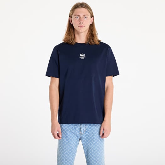 LACOSTE Tee-Shirt&Turtle Neck Shirt Navy Blue