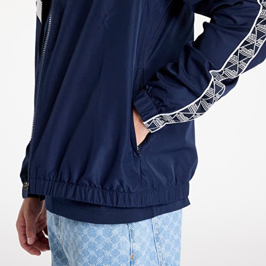 Giacche da uomo LACOSTE Tennis Monogram Track Jacket Navy Blue White Footshop